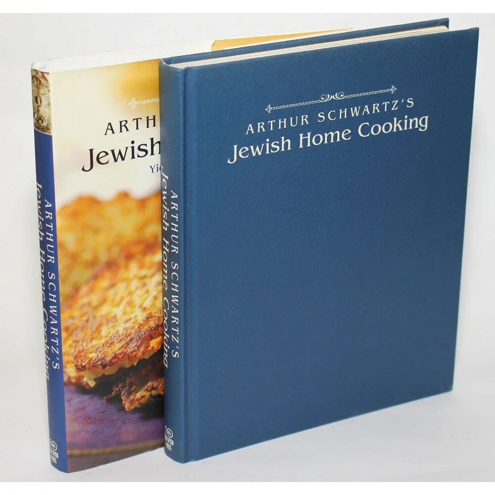 Arthur Schwartz's JEWISH HOME COOKING Yiddish Recipes Revisited HC/DJ Cookbook